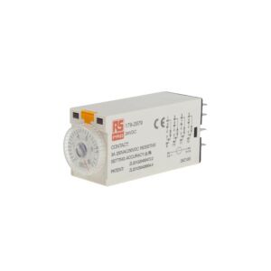 Késleltetéses időrelé egyszerű funkciójú 0.5 -> 10s 4PDT 4-érintkezős 4PDT 24V dc