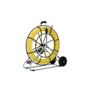 Pilot do przeciągania kabla włókno szklane fi 9mm na stojaku /120m/ /10086/ 147256998 - Pomoc w instalacji elektrycznej