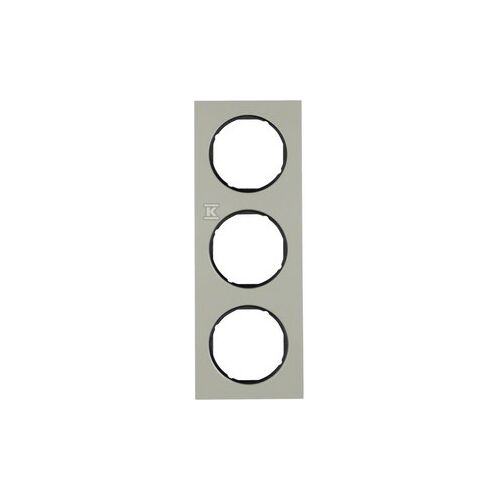 R.3 Háromszoros keret rozsdamentes acél/fekete 10132204 147257013