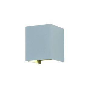 Kinkiet LED VT-759 6W 4000K 660lm SZARY KWADRAT IP65 A++ 7089 147257083 - Zewnętrzna lampa ścienna