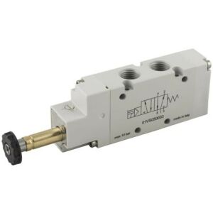 Pneumatikus elektromos szelepek 5/2 Bistabil G 1/2 5000NL/perc RS PRO 147257096 - Szerszám tartozék