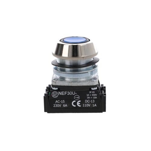 Nyomógomb NEF30-UKXY kék W0-NEF30-UK XY N 147257132