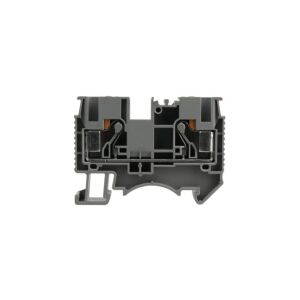 Átmenő furatú terminál sín szerelvény szürke 4mm2 1P UL 147257156 - Sorkapocs