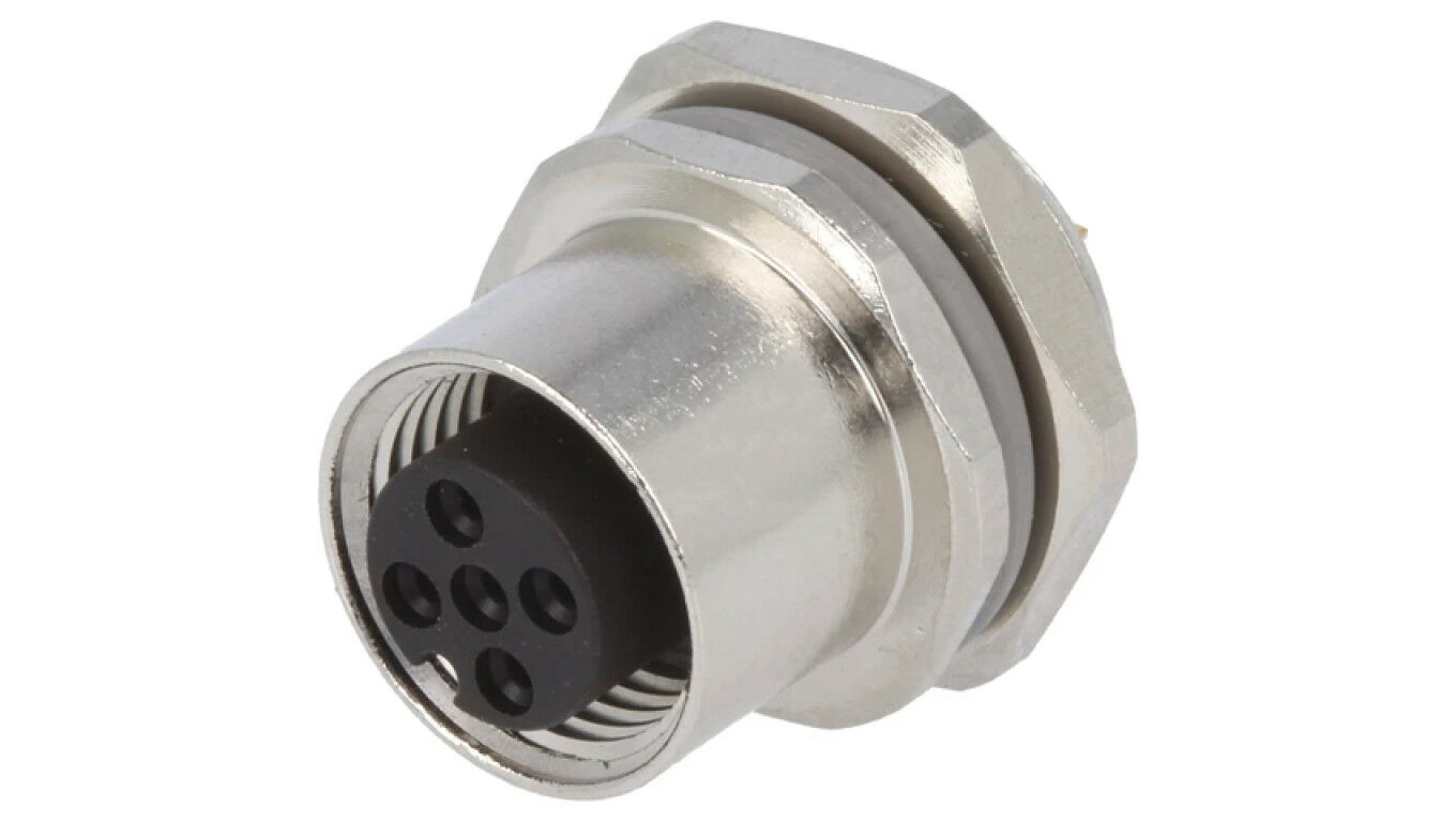 Soclu M12 cu 4 pini, mamă, cod A, dispozitiv CANopen CANopen IP67 T4133012041-000