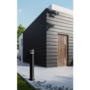 Kerti oszlop lámpa SOLIN fekete E27 IP44, K-8206 Kaja Lighting 147257384 - Kültéri állólámpa