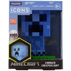 Minecraft: Creeper ikona znovunabíjateľná lampa 147260663 - Lampen für Kinder