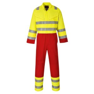 Bizflame Work Hi-Vis overál PW_FR90YERXXXL Sárga - XXXL méret 147263501 - Munkás overál