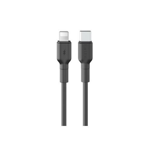 EARLDOM EC-198C-L USB TYPE-C / LIGHTNING KÁBEL 1 MÉTER FEKETE