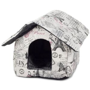 Bézs Kényelmes Kutya- és Macskaház, Kivehető Béléssel 147270957 - Kutyafekhely