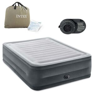 Visszapattanó felfújható matrac 203x152x56cm, beépített elektromos pumpával INTEX 64418ND
