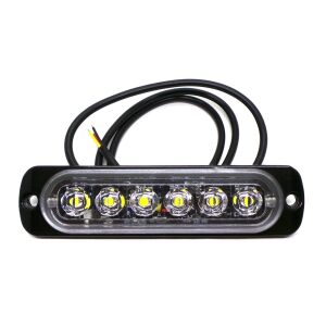 Tolatólámpa 6 LED 12V-24V, fehér 147283275 - Autólámpa
