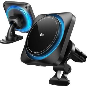 Wireless car charger ESR Qi2 with CryoBoost (4894240229286) 147285234 - Autós töltő
