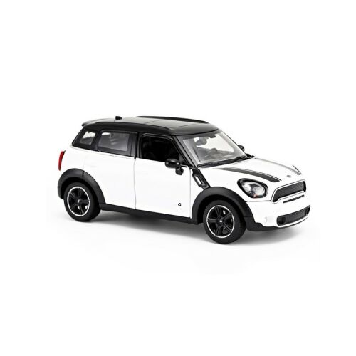 Fehér Mini Cooper fém autó 1/24 méretarányú 147285611