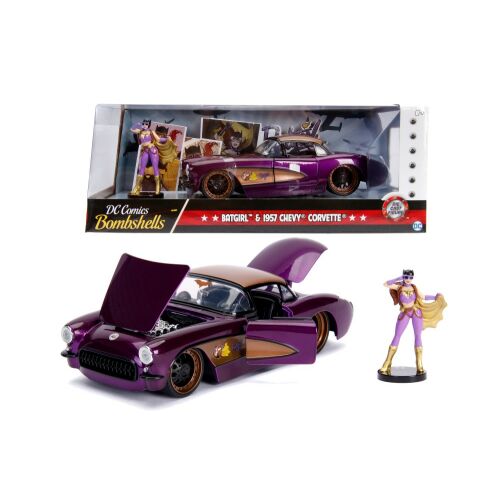 DC Comics Bombshells 1957 Chevy Batgirl méretarány 1-től 24-ig 147285621