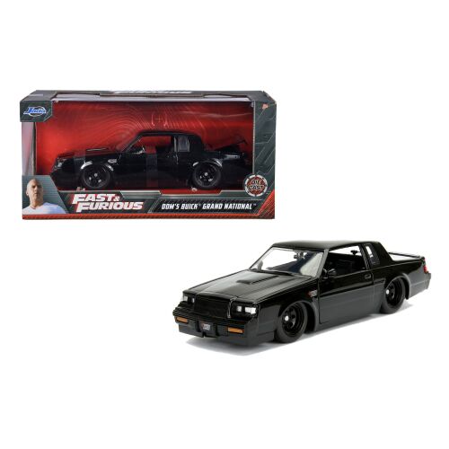 Halálos iramban 1987 Buick Grand National fém autómodell, 1:24 méretarány - Kreatív és építő játék