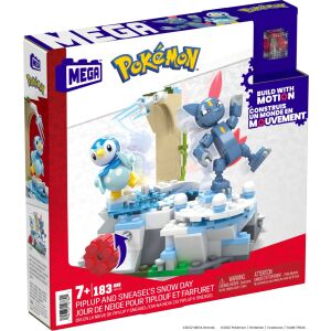 Pokémon Mega Snow Day Piplup és Sneasel