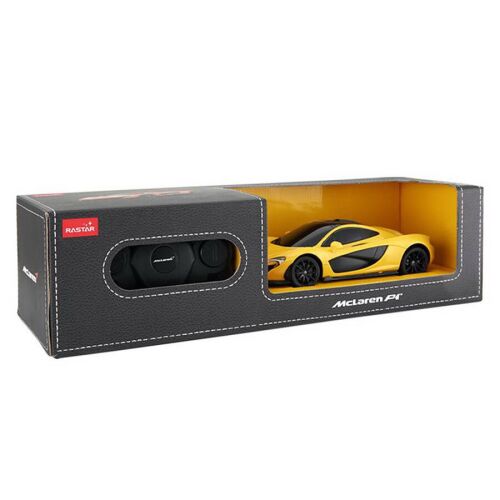 Rastar McLaren P1 sárga 1/24 méretarányú távirányítós autó a csomagolásban - Autó és jármű