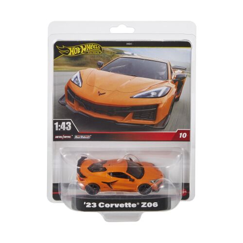 Hot Wheels Prémium Real Riders kisautó 23 Corvette Z06 1:43 méretarányú 147285649