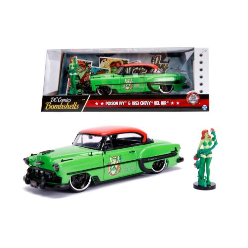 DC Comics Bombshells 1953 Chevy Ivy méretarány 1-től 24-ig 147285653