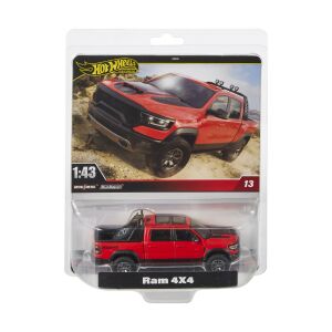 Hot Wheels Prémium Real Riders fém autó Ram 4X4 méretarány 1:43