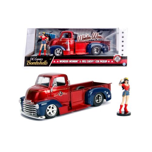 DC Bombshells 1952 Chevy Coe Wonder Woman méretarány 1-től 24-ig 147285742