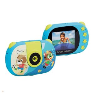Lamax ActionKid1 Gyerek Akciókamera 8MP / FullHD vízálló tokkal - Kék 147286785 - Lamax