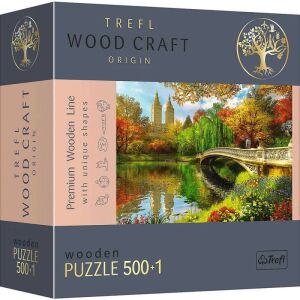 Puzzle Trefl 500 Wood Craft-Central Park 147288701 - Puzzle