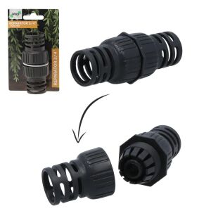 3/4″ tömlőjavító csatlakozó hajlításgátlóval 147289064 - Csatlakozó és kiegészítő