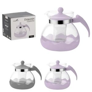 Hőálló üvegkancsó szűrőbetéttel, 1,5 l 147289129 - Teafőző
