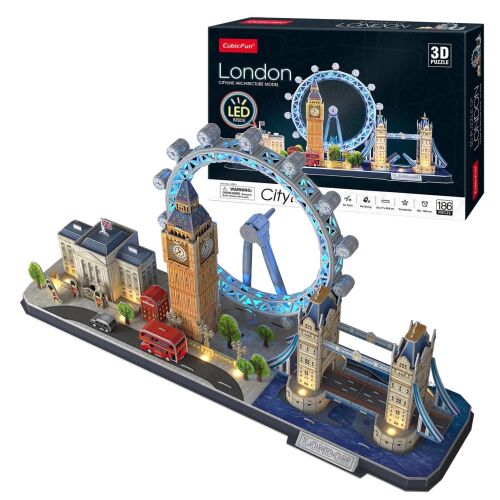 CubicFun 3D puzzle City Line London LED világítással 147293305