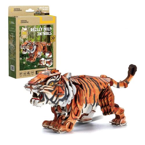 CubicFun 3D puzzle NatGeo sorozat - Tigris 147293710