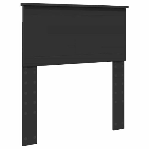 vidaXL Fekete Tölgy Fejtámla 80 cm - Modern Hálószobabútor - Ágytámla