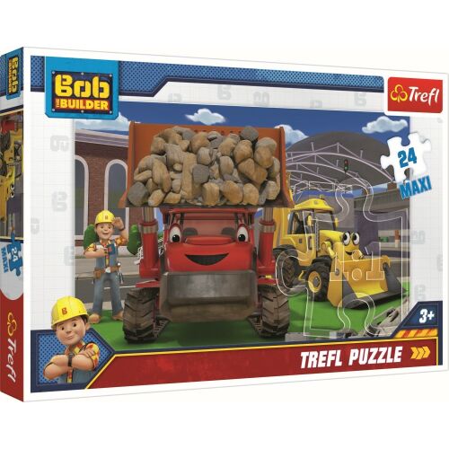 Trefl Bob, a mester 24 Maxi puzzle gyerekeknek 3 éves kortól - Puzzle és kirakó