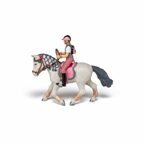 Papo Parade Póni figura lovassal, Játék ló figura - Játék