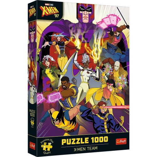 Trefl 1000 darabos Premium Plus X-Men Team puzzle doboz - Játék
