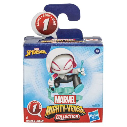 Marvel Pókember Mighty-Verse 1. sorozat Pók-Gwen figura 6cm - Mesehős figura