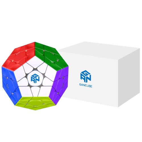 GAN Megaminx speed kocka dobozzal, dodekaéder kirakó - Logikai játék