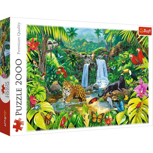 Trefl puzzle, 2000 db-os, Esőerdő 168619354 - Puzzle és kirakó