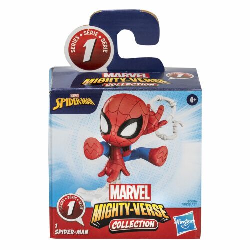 Marvel Pókember Mighty Verse 1. sorozat Pókember figura 6cm csomagolásban - Mesehős figura