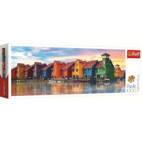 Puzzle Trefl 1000 Panoráma Groningen 168730114 - Puzzle és kirakó
