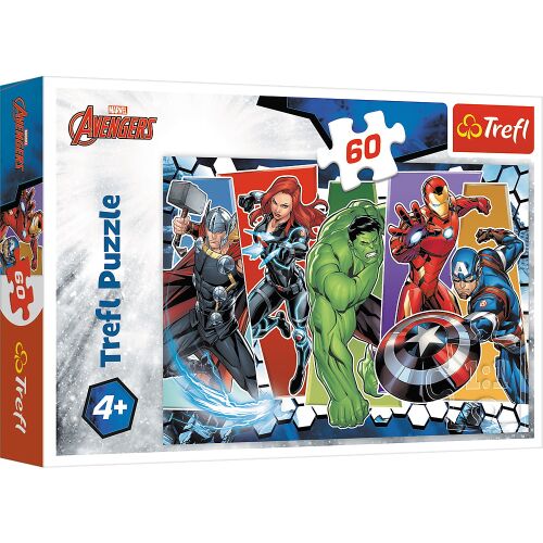 Trefl Avengers 60 darabos puzzle - A Legyőzhetetlenek - Puzzle és kirakó