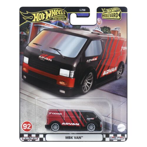 Hot Wheels Prémium Boulevard MBK Van 1:64 méretarányú öntött kisautó, Advan festéssel - Autó és jármű
