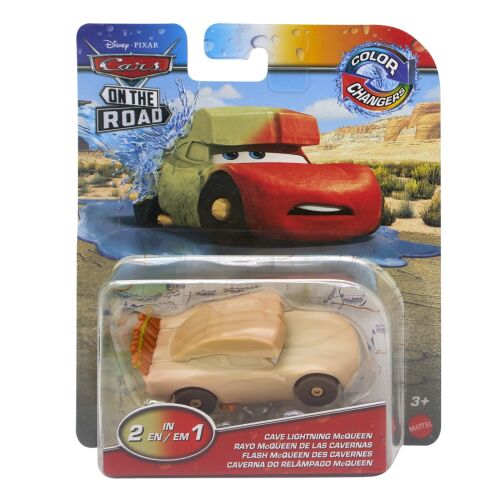Disney Pixar Verdák Villám McQueen barlangautó színváltós játék autó csomagolásban - Autó és jármű
