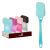 Freecook szilikon spatula, 5x25 cm, türkiz, hőálló konyhai eszköz