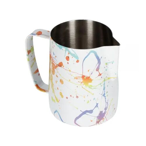 Barista Space Splash tejkiöntő 600ml, színes fröcskölt mintával - Tejhabosító kancsó
