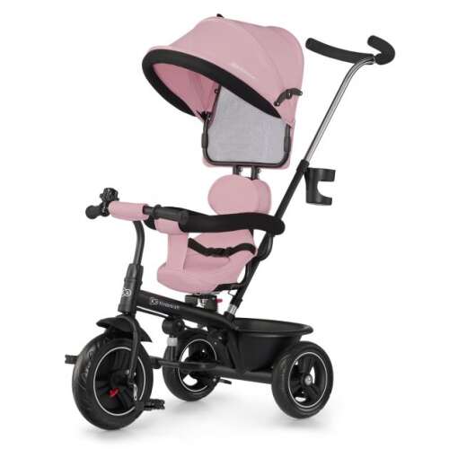 Tricicleta Kinderkraft Freeway 360° cu rotiță pivotantă cu copertină #pink 43090754