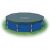 Intex 366 cm round pool cover on blue pool