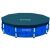 Intex 366 cm round pool cover on blue pool