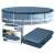 INTEX 366 cm runder Pool-Abdeckung, blau, für oberirdische Pools