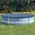 INTEX 366 cm runder Pool-Abdeckung, blau, für oberirdische Pools